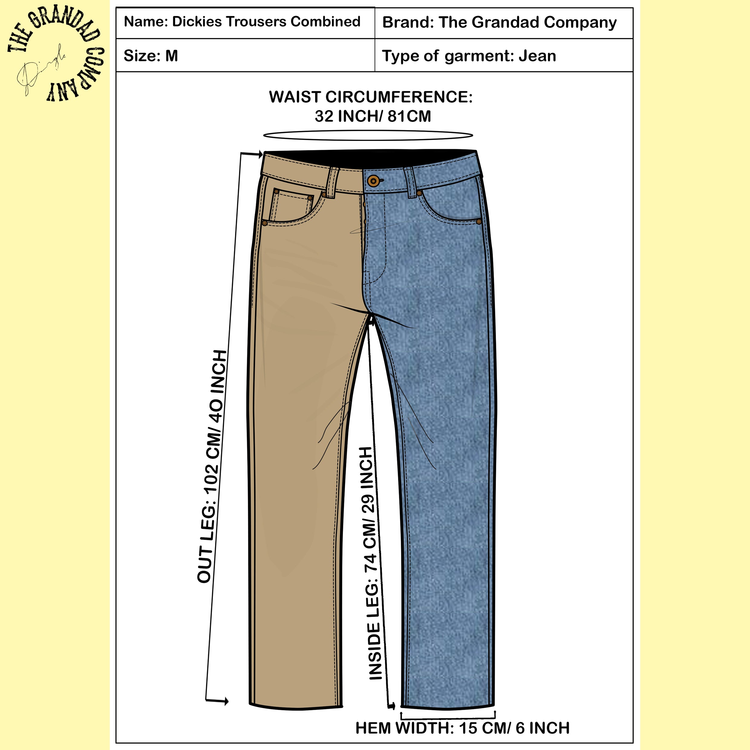 Dickies Trousers Combined